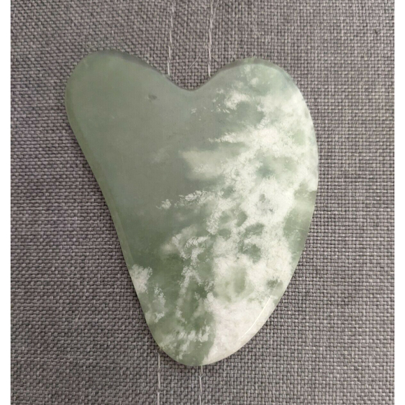 Natural Jade Roller & Gua Sha Beauty Facial Set Natural Tools New in Box Gift - Picture 5 of 6